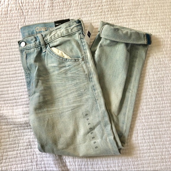 GAP Denim - NWT Gap Authentic Boyfriend Jeans mid rise. Size27
